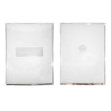 Two clear, rectangular pet door flaps are shown side-by-side on a white background.