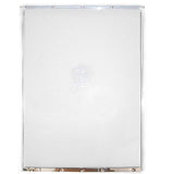 A clear pet door replacement flap.