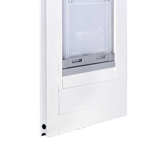 Close up of an Endura Flap Pet Door insert.